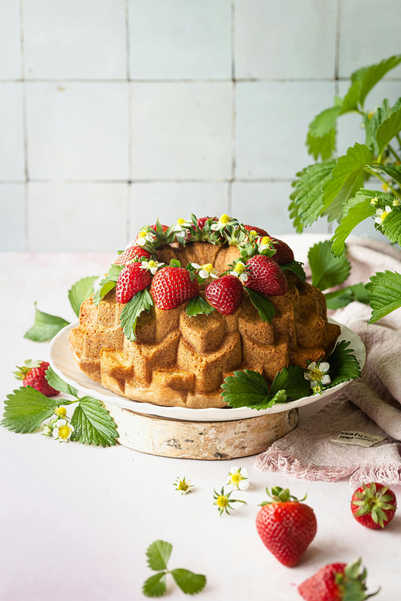 Strawberry cake
